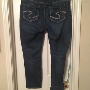 Silver suki ankle slim jeans